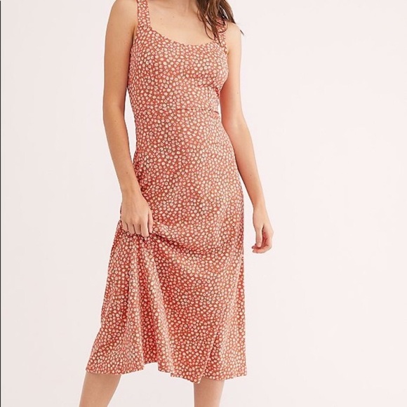Free People Dresses & Skirts - Free People Lorelai Daisy Print Tie Back Sundress